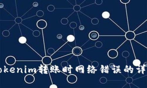 解决Tokenim转账时网络错误的详细指南